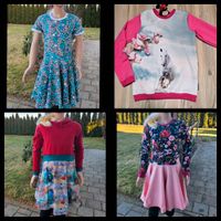 ❤️Näh im Glück ❤️ Tellerrockkleid ♡Kleid♡Pullover ♡Handmade Bayern - Edling Vorschau