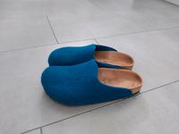 Birkenstock Amsterdam Hausschuhe  Blau Gr. 36 Super Zustand Nordrhein-Westfalen - Pulheim Vorschau