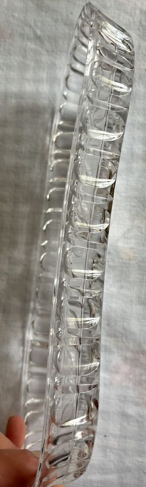 Zucker / Sahne-Set aus Bleikristal Glas. in Stegen
