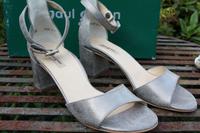 aparte Sandalette in silber/smoke Gr. 5 1/2 von Paul Green Niedersachsen - Jever Vorschau