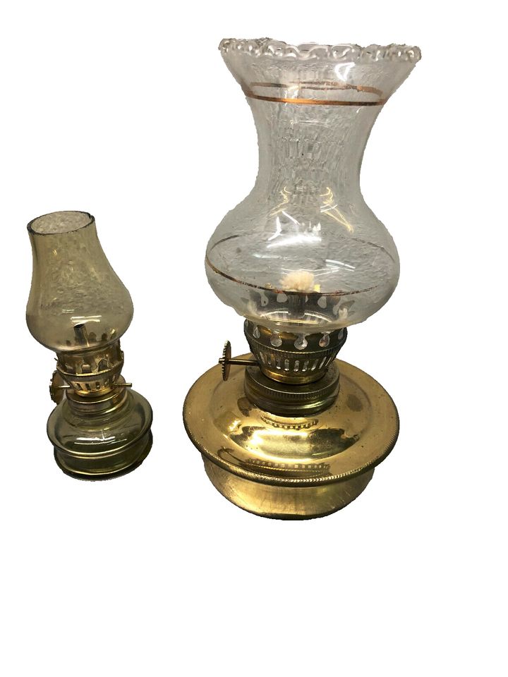 2 x Petroleum Lampe mini klein Laterne Sammlerstück Vintage retro in Schwäbisch Hall