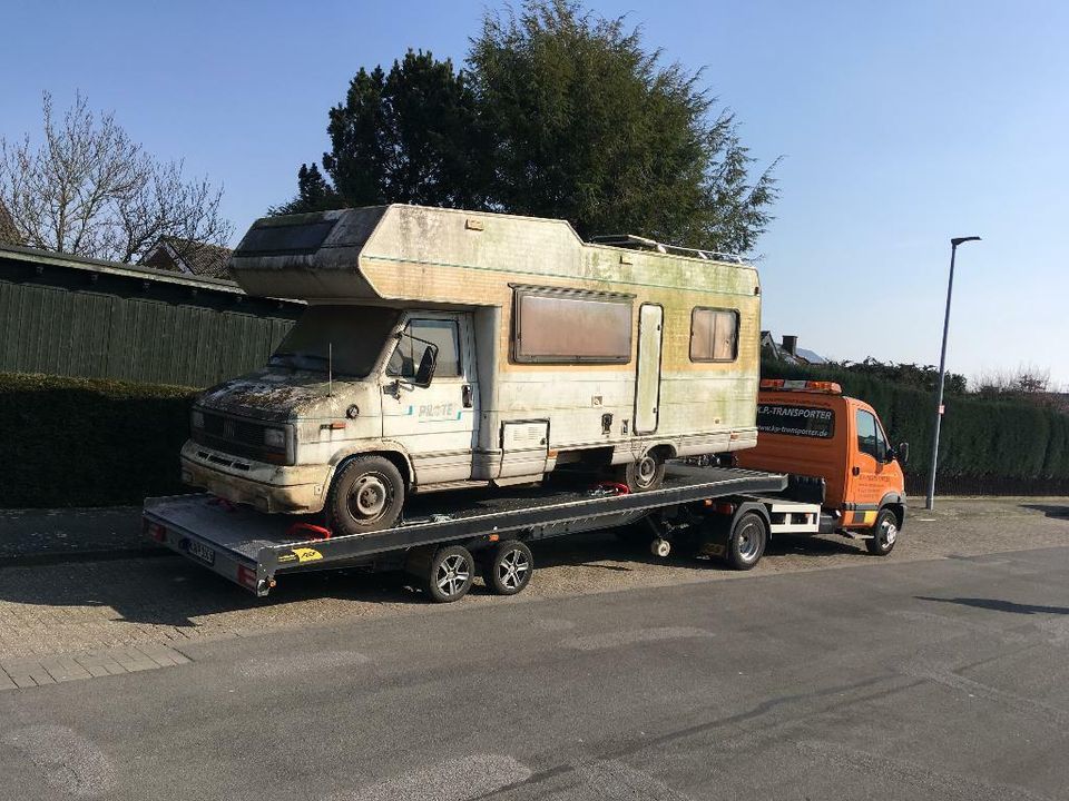 Wohnwagen Wohnmobil Langer Radstand Lang Abschleppservice Köln in Köln