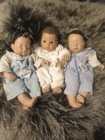 KÜNSTLERPUPPEN 3 BABYS UNIKATE - HANDARBEIT & PORZELLAN MIT STOFF Schleswig-Holstein - Trittau Vorschau