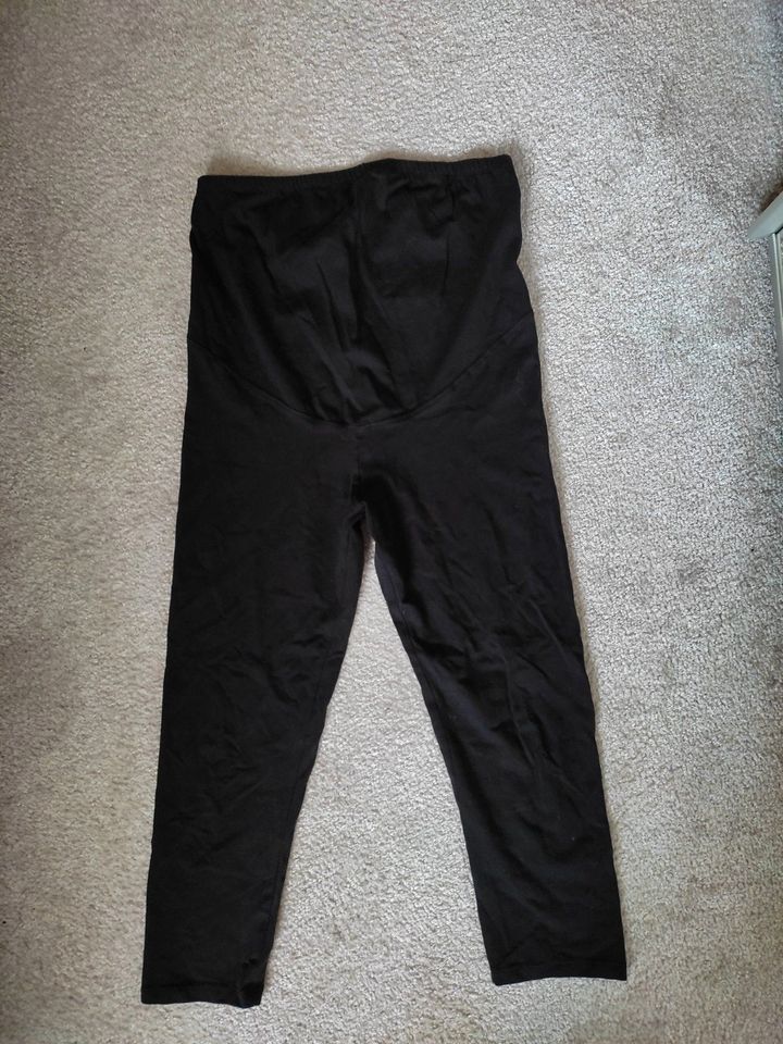 Umstandshose Capri Leggings Mama H&M Gr. S in Linden