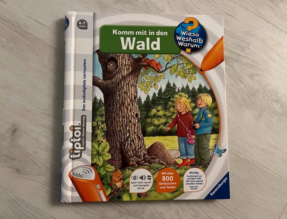 TipToi Buch „Komm mit in den Wald“ in Fredersdorf-Vogelsdorf