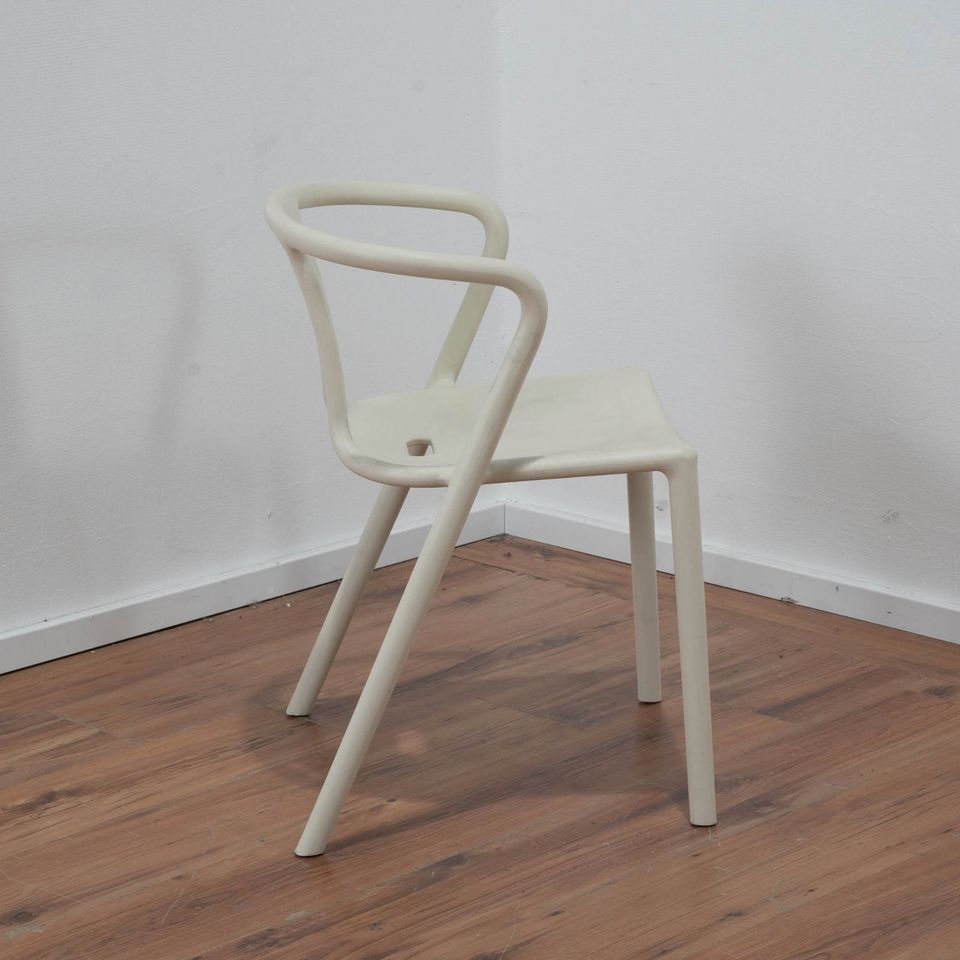 Magis Besucherstuhl "Air-Armchair" beige - Kunststoff Wasserfest in Griesheim