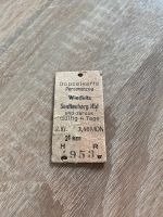 Fahrkarte von 1948 Senftenberg nach Wiednitz Sachsen - Bernsdorf Vorschau