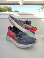 Nike Epic React Flyknit 2 Black Hyper Jade University Red Niedersachsen - Braunschweig Vorschau
