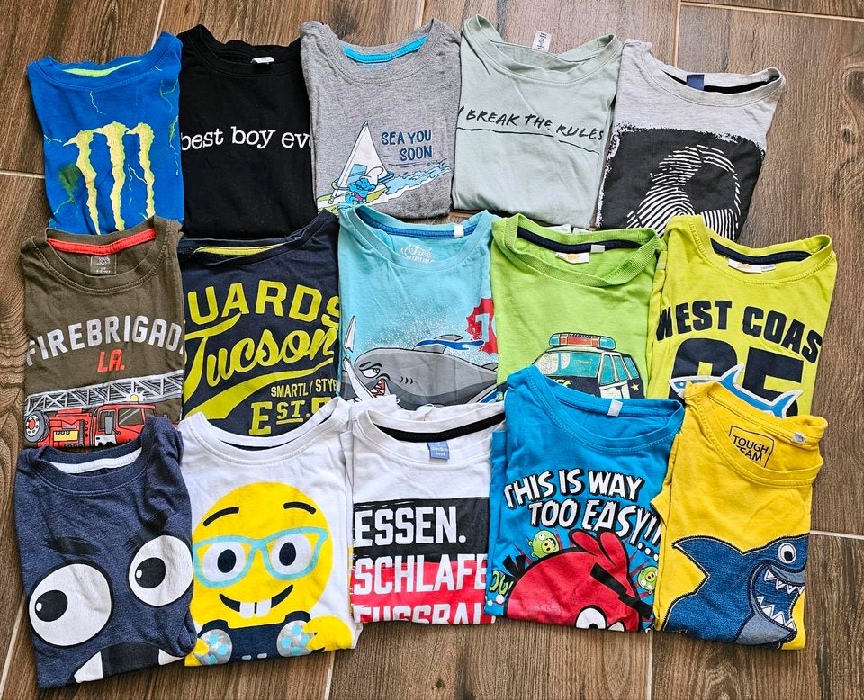 T-shirts 116 Shirts 116 T-shirt Paket 15 Teile in Mansfeld