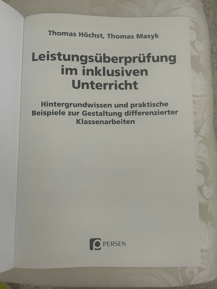 Leistungsüberprüfung im inklusiven Unterricht Bergedorfer 5 - 10 in Uder