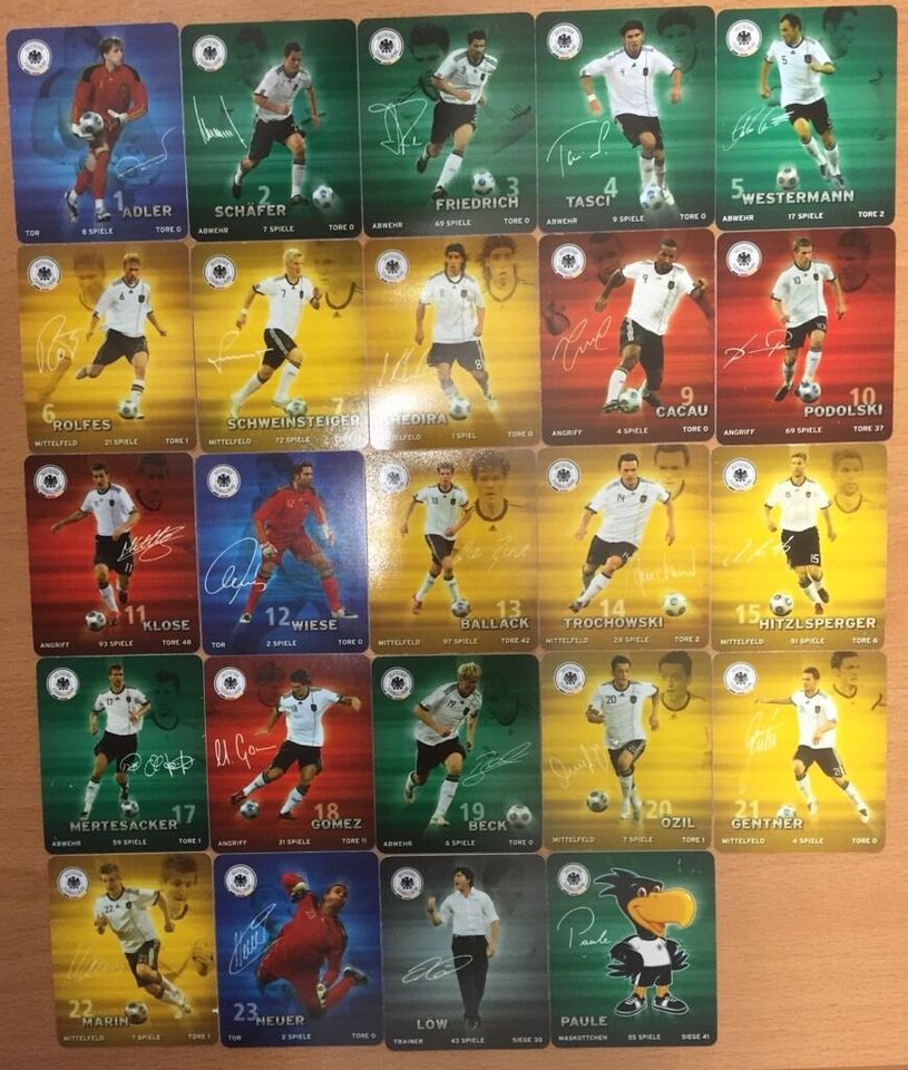 REWE WM 2010 DFB Fußball Sammelkarten (1€ / Stk. oder Tausch) in Bayern -  Erding | eBay Kleinanzeigen ist jetzt Kleinanzeigen