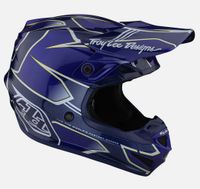 Troy Lee Design SE4 MIPS Crosshelm Matrix Blue Sachsen - Großolbersdorf Vorschau