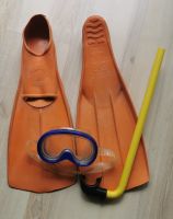 Schwimmflossen Orange, Brille und Schnorchel Schleswig-Holstein - Krempe Vorschau