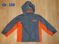 Regenjacke grau/orange Gr. 128 Hessen - Bruchköbel Vorschau