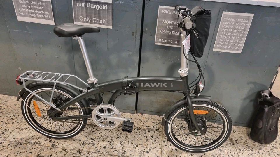 NEU HAWK eFolding 20" ebike Klapprad Faltrad 7-Gg 313WH UVP:1699€ in Berlin