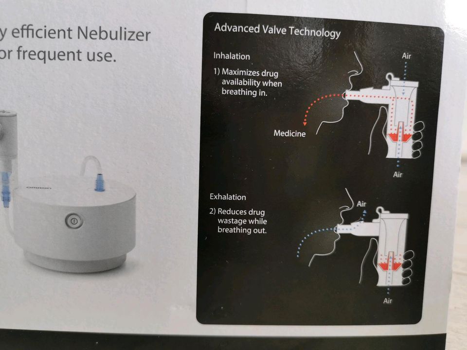 OMRON X105 Advanced All-in-One-Inhalationsgerät für Kinder u Erw in Berlin