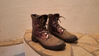 Boots von Mjus, gefüttert Größe 42 beige braun rosegold Nordrhein-Westfalen - Rüthen Vorschau