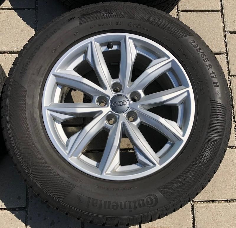 4 ORIGINAL 17" ALU WINTERRÄDER AUDI Q5 FY 235/65R17 104H #7673 in Bad Tölz