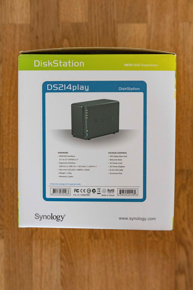 Synology DS214 Play NAS Server (ohne Festplatten) in Köln