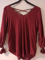 Hollister Bluse rot Bayern - Schweinfurt Vorschau