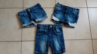 H&M, Papagino Jeansshorts kurze Jeans 86/92 Mädchen Bayern - Ebern Vorschau