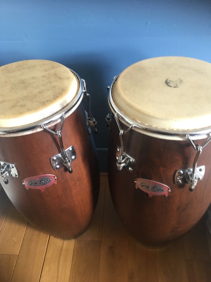 Latin Percussion Gon Bops Congas Toca Elite Bongos in Pohlheim