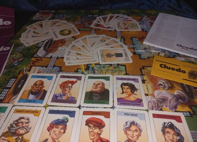 Cluedo DVD Brettspiel von Parker vollständig fast wie neu in Dresden
