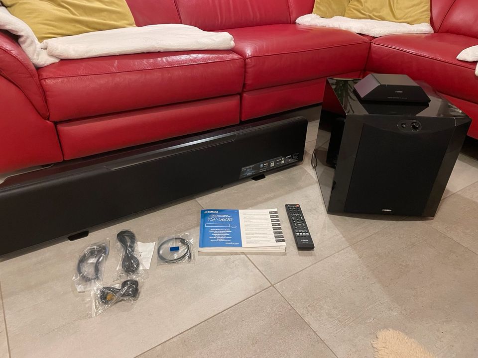 Soundbar Yamaha YSP 5600 Lautsprecher Soundsystem in Lutherstadt Wittenberg