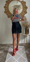 Blogger Mini Kunstleder Rock High Waist S/36 Hessen - Lauterbach (Hessen) Vorschau