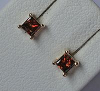 Brillant Ohrringe Ohrstecker 0,30 375 Gold Rote Diamanten ♦️ 8168 Bayern - Lichtenberg (Oberfranken) Vorschau