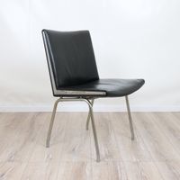 AP38 Airport Chair Leder Hans J. Wegner 60er Vintage Stuhl Danish Wuppertal - Heckinghausen Vorschau