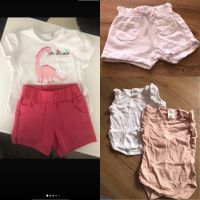 Kleidungspaket Sommer 62 Mädchen - Set - Body Shirt Shorts Hose Stuttgart - Stuttgart-Süd Vorschau