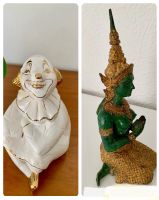 Gilde Porzellan Clown Tempeltänzer Tempelwächter Skulptur Innenstadt - Poll Vorschau