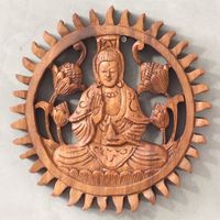 Wandbild Wanddeko Rund Mandala Guan Yin Deko 20 cm Bochum - Bochum-Wattenscheid Vorschau