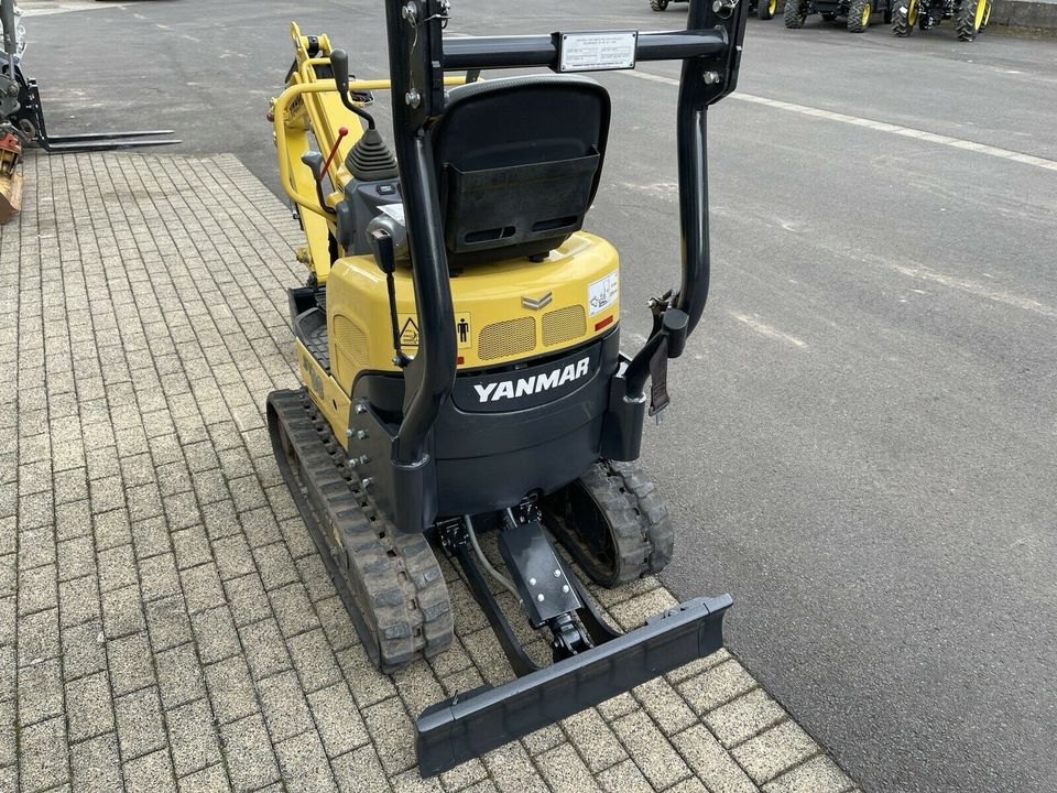 Yanmar SV 08 Bagger Vermietung 1t Minibagger Microbagger Mieten in Steinau an der Straße