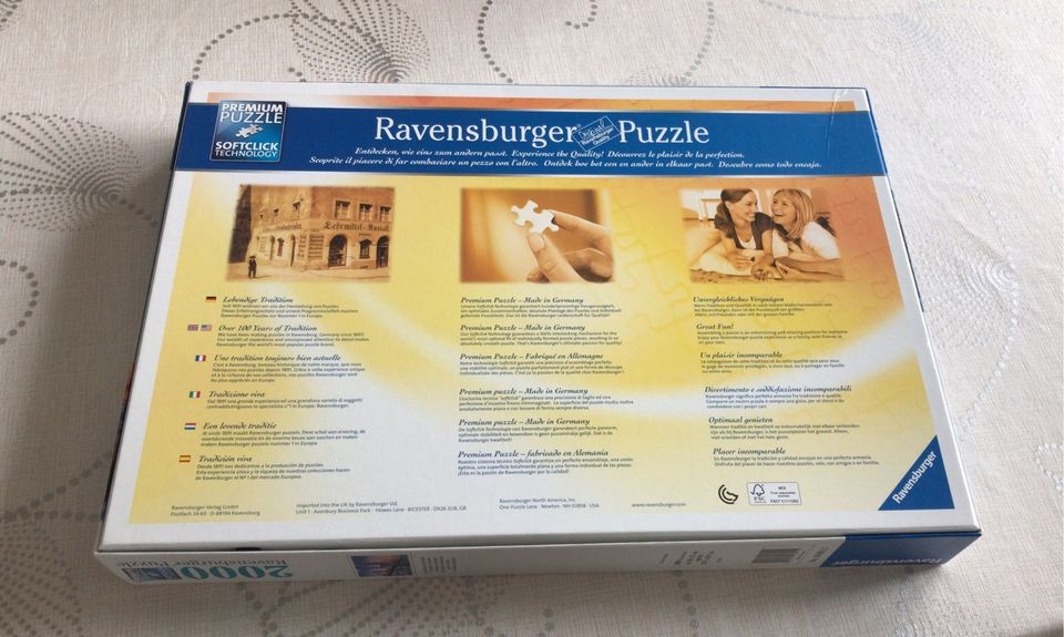 Ravensburger Puzzle 2000 Teile New York Skyline in Seeheim-Jugenheim