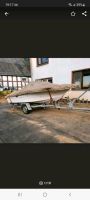 Motorboot mit Trailer OHNE MOTOR  Ohne TÜV Nordrhein-Westfalen - Netphen Vorschau