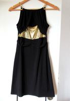 NEUES schwarzgoldenes raffiniertes Kleid S / M Kr. München - Neubiberg Vorschau