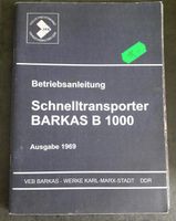 Barkas B1000 Betriebsanleitung Dresden - Klotzsche Vorschau