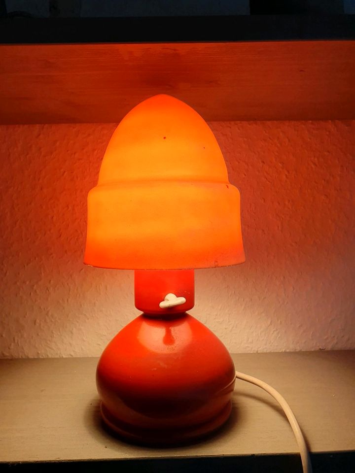 Pilz Lampe Design 60er 70er Space age Orange selten rar Vintage in Hannover