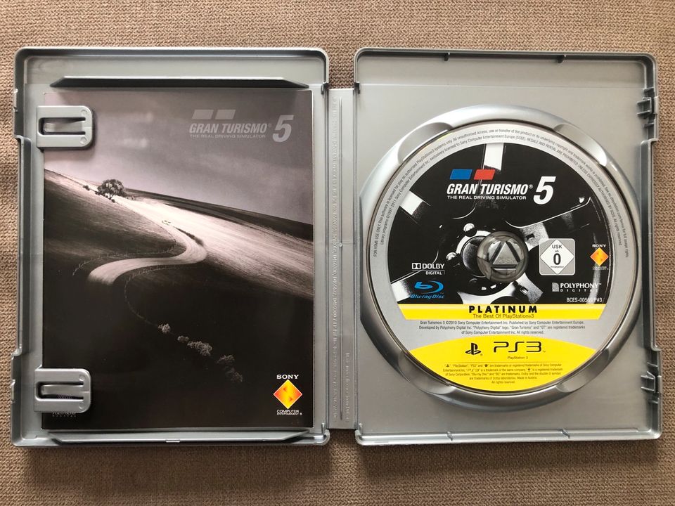 PS3 Gran Turismo 5 Sony PlayStation 3 GT5 Auto Spiel in Thüngersheim
