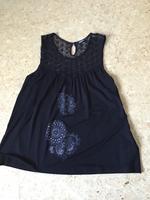 Desigual Top Shirt schwarz Größe L 42 Hessen - Rotenburg Vorschau