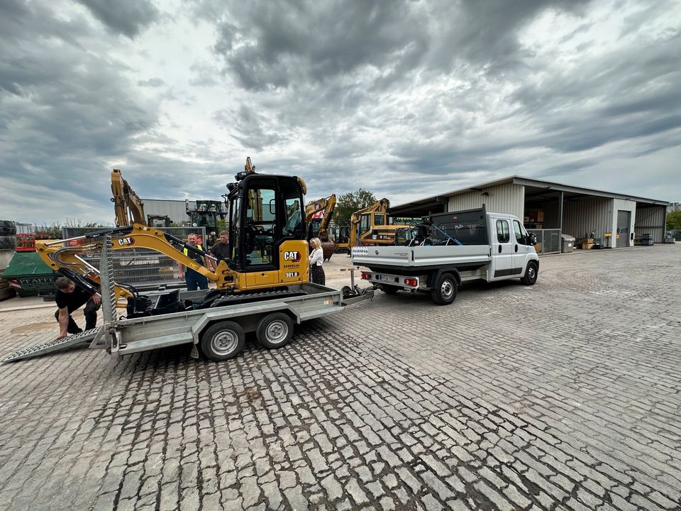 Minibagger mieten 2 t in Sachsenburg