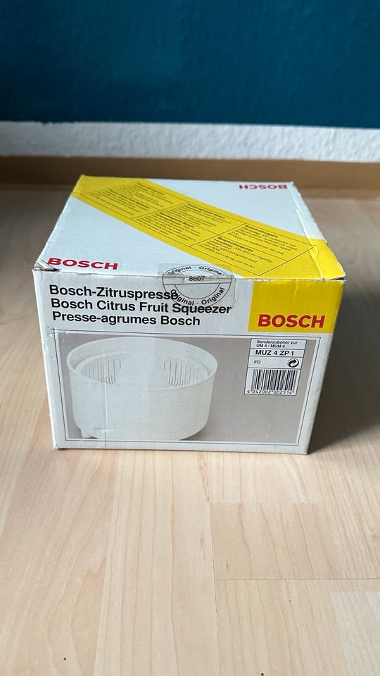 BOSCH Küchenmaschine Zitruspresse / Zubehör in Gundelfingen