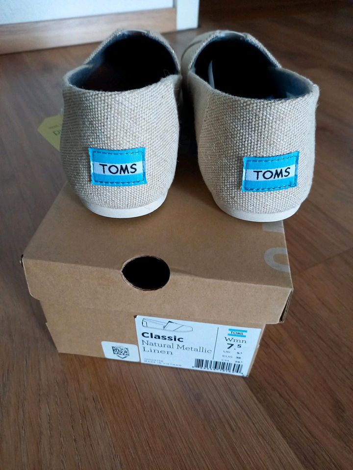 Toms Chassic natural metallic Linen in Rastatt