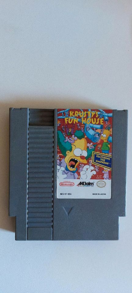 Krusty's Fun House Nintendo NES NTSC USA Acclaim in Georgensgmünd