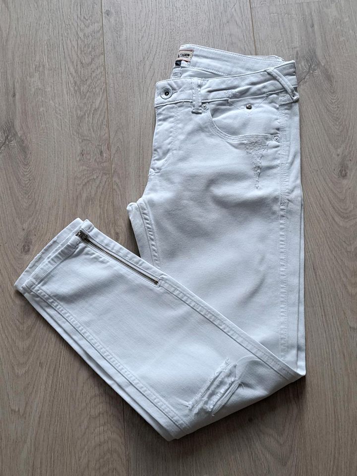 Hilfiger tolle 7/8 Skinny Jeans destroyed cropped Sophie W30 L28 in Weidenbach