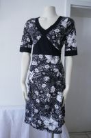 Neu Viskose Midi-Kleid elegant schick Schwarz Weiß Gr. 40 42 Baden-Württemberg - Teningen Vorschau