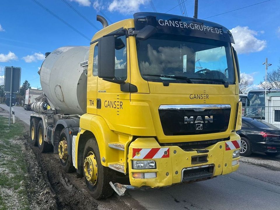 MAN TGS 32.360  BETONMISCHER LIEBHERR 9m3 in Lochhausen