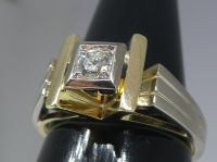 585 Gelbgold Solitär Ring mit 0,25ct Brillant VSI Bremen - Neustadt Vorschau